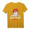 Englische Bulldogge Mama Bully Hunde Frauchen T-Shirt – Perfekte Geschenkidee für Bulldoggenliebhaber zu Weihnachten, Geburtstag & Muttertag