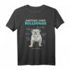 Anatomie einer Bulldogge Hundhalter T-Shirt – Lustiges Hunde Geschenk für Bulldoggenbesitzer, Herrchen & Frauchen