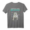 Anatomie einer Bulldogge Hundhalter T-Shirt – Lustiges Hunde Geschenk für Bulldoggenbesitzer, Herrchen & Frauchen