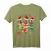 Lustiges Weihnachts-T-Shirt mit Englischer Bulldogge – Humorvolles Outfit für Bulldoggenbesitzer zur Adventszeit und Heiligabend