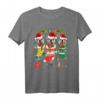 Lustiges Weihnachts-T-Shirt mit Englischer Bulldogge – Humorvolles Outfit für Bulldoggenbesitzer zur Adventszeit und Heiligabend