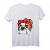 Bulldog Mom Langarmshirt - Lustiges Hunde Mama Design, Perfektes Geschenk für Bulldoggen-Liebhaber zu Geburtstag, Weihnachten, Muttertag