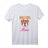Damen Bulldog Mom Geschenk - Witziges Englische Bulldogge Raglan T-Shirt für Hunde- und Bulldoggenliebhaber zum Geburtstag, Muttertag & Weihnachten