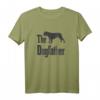 The Dogfather - Lustiges Old English Bulldog T-Shirt für Hundeliebhaber und Züchter, Perfektes Geschenk zu Weihnachten, Geburtstag, Ostern, Vatertag & Muttertag
