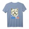 Englische Bulldogge T-Shirt mit Herz und Union Jack - Lustiges Hundemotiv, klassisch geschnitten, perfektes Geschenk für Bulldoggen-Fans