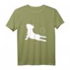 Französische Bulldogge Yoga T-Shirt - Lustiges Hundemotiv für Yoga, Freizeit & Hundeliebhaber