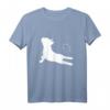 Französische Bulldogge Yoga T-Shirt - Lustiges Hundemotiv für Yoga, Freizeit & Hundeliebhaber