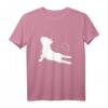 Französische Bulldogge Yoga T-Shirt - Lustiges Hundemotiv für Yoga, Freizeit & Hundeliebhaber