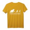 Lustiges 'Be Nice To Fat People' T-Shirt – Humorvolles Body Positivity Shirt mit Aufschrift