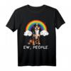 Rainbow Entlebucher Sennenhund Ew People Einhorn Hund T-Shirt - Lustiges Tierdesign für Hundeliebhaber und Freunde