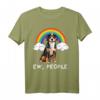 Rainbow Entlebucher Sennenhund Ew People Einhorn Hund T-Shirt - Lustiges Tierdesign für Hundeliebhaber und Freunde