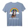 Rainbow Entlebucher Sennenhund Ew People Einhorn Hund T-Shirt - Lustiges Tierdesign für Hundeliebhaber und Freunde