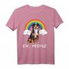 Rainbow Entlebucher Sennenhund Ew People Einhorn Hund T-Shirt - Lustiges Tierdesign für Hundeliebhaber und Freunde