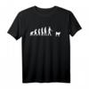 Entlebucher Appenzeller Schweizer Sennenhund Evolution Hunde T-Shirt – Lustiges Hundedesign für Hundehalter, Gassi gehen & Hundeliebhaber