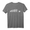 Entlebucher Appenzeller Schweizer Sennenhund Evolution Hunde T-Shirt – Lustiges Hundedesign für Hundehalter, Gassi gehen & Hundeliebhaber