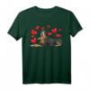 Entlebucher Sennenhund Hund mit Plüschtier und Herzen T-Shirt – Lustiges Hundemotiv für Hundehalter, Kinder und Hundeliebhaber