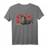 Entlebucher Sennenhund Hund mit Plüschtier und Herzen T-Shirt – Lustiges Hundemotiv für Hundehalter, Kinder und Hundeliebhaber