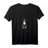 Never walk alone Sennenhund Tierliebe Pfotenabdruck T-Shirt – Perfektes Geschenk für Hundeliebhaber und Tierfreunde