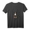Never walk alone Sennenhund Tierliebe Pfotenabdruck T-Shirt – Perfektes Geschenk für Hundeliebhaber und Tierfreunde