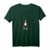 Never walk alone Sennenhund Tierliebe Pfotenabdruck T-Shirt – Perfektes Geschenk für Hundeliebhaber und Tierfreunde