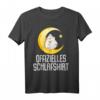 Lustiges Schlafshirt mit Igel Motiv – Pyjama Nachthemd für Damen und Herren, perfektes Geschenk für Langschläfer und Morgenmuffel
