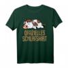 Offizielles Kuh Kalb Schlafshirt - Lustiges Pyjama Nachthemd für Damen & Herren, Perfekt als Geschenk für Langschläfer, Morgenmuffel & Tierliebhaber
