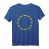 Europa Flagge Europäische Union - EU-Flagge Bananen Union T-Shirt, witzige Parodie für Europäer & EU-Kritiker