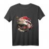 Orientalisches Koi-Fisch-Design in Harajuku - Japanisches Nishikigoi T-Shirt mit Kirschblüten & Yin Yang Motiv für Otaku und Japanfans