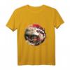 Orientalisches Koi-Fisch-Design in Harajuku - Japanisches Nishikigoi T-Shirt mit Kirschblüten & Yin Yang Motiv für Otaku und Japanfans