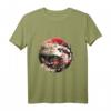 Orientalisches Koi-Fisch-Design in Harajuku - Japanisches Nishikigoi T-Shirt mit Kirschblüten & Yin Yang Motiv für Otaku und Japanfans