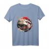 Orientalisches Koi-Fisch-Design in Harajuku - Japanisches Nishikigoi T-Shirt mit Kirschblüten & Yin Yang Motiv für Otaku und Japanfans