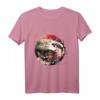 Orientalisches Koi-Fisch-Design in Harajuku - Japanisches Nishikigoi T-Shirt mit Kirschblüten & Yin Yang Motiv für Otaku und Japanfans