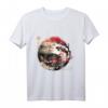 Orientalisches Koi-Fisch-Design in Harajuku - Japanisches Nishikigoi T-Shirt mit Kirschblüten & Yin Yang Motiv für Otaku und Japanfans