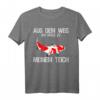 Aus Dem Weg Koi Fisch Geschenk T-Shirt – Japan Kultur & Koi-Karpfen Motiv für Fisch- und Japan-Fans