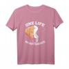 Vegan Tierfreund Kuh Tierschutz One Life T-Shirt - Geschenk für Vegane und Umweltbewusste, Protest gegen Massentierhaltung & Nachhaltigkeit