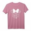 HapFrog Minnie Mouse Holiday Silhouette T-Shirt – Offizielles Disney Merchandise für Damen, Herren, Jungen und Mädchen