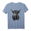 Schottische Hochlandkuh Rinder Haarige Kuh T-Shirt – Lustiges Bauernhof-Design für Tierliebhaber und Schottland-Fans