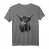 Schottische Hochlandkuh Rinder Haarige Kuh T-Shirt – Lustiges Bauernhof-Design für Tierliebhaber und Schottland-Fans