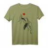 Schildkröten Liebe Kinder Mädchen Damen T-Shirt mit Herz - Perfektes Geschenk für Schildkrötenliebhaber zu Weihnachten & Geburtstag