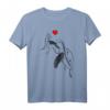 Schildkröten Liebe Kinder Mädchen Damen T-Shirt mit Herz - Perfektes Geschenk für Schildkrötenliebhaber zu Weihnachten & Geburtstag