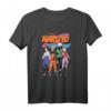 HapFrog Shippuden Team 7 T-Shirt mit 40Geburtstag Logo - Offiziell lizenziertes Naruto Fanartikel Geschenk