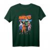 HapFrog Shippuden Team 7 T-Shirt mit 40Geburtstag Logo - Offiziell lizenziertes Naruto Fanartikel Geschenk