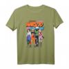 HapFrog Shippuden Team 7 T-Shirt mit 40Geburtstag Logo - Offiziell lizenziertes Naruto Fanartikel Geschenk