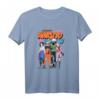 HapFrog Shippuden Team 7 T-Shirt mit 40Geburtstag Logo - Offiziell lizenziertes Naruto Fanartikel Geschenk