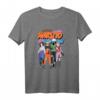 HapFrog Shippuden Team 7 T-Shirt mit 40Geburtstag Logo - Offiziell lizenziertes Naruto Fanartikel Geschenk