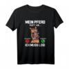 Mein Pferd Ruft An... Ich Muss Los! Lustiges Pferde Spruch T-Shirt für Reiterinnen, Pferdefans & Pferdeliebhaber - Perfekt für Stall & Reitverein