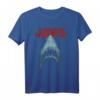 HapFrog T-Shirt mit Distressed Shark Portrait Logo - Offiziell lizenziertes Geschenk für Geburtstagskinder