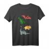 Kinder Dinosaurier T-Shirt für Jungen und Mädchen - Tyrannosaurus Rex, Triceratops, Brachiosaurus & Pteranodon als tolles Geschenk zum Geburtstag und Weihnachten