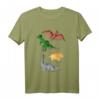 Kinder Dinosaurier T-Shirt für Jungen und Mädchen - Tyrannosaurus Rex, Triceratops, Brachiosaurus & Pteranodon als tolles Geschenk zum Geburtstag und Weihnachten