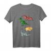 Kinder Dinosaurier T-Shirt für Jungen und Mädchen - Tyrannosaurus Rex, Triceratops, Brachiosaurus & Pteranodon als tolles Geschenk zum Geburtstag und Weihnachten
